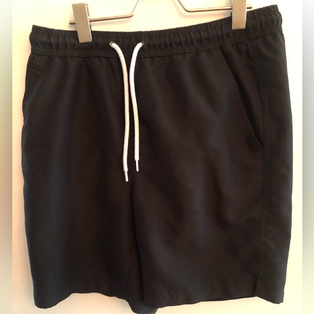 Mens Black Swim trunks size Small